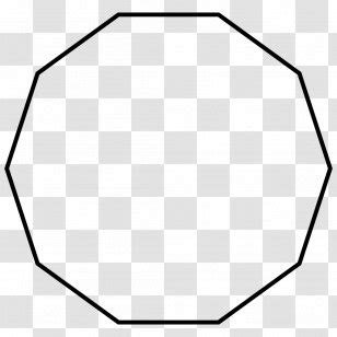 Chiliagon Regular Polygon Myriagon Constructible - Decagon - Shape ...