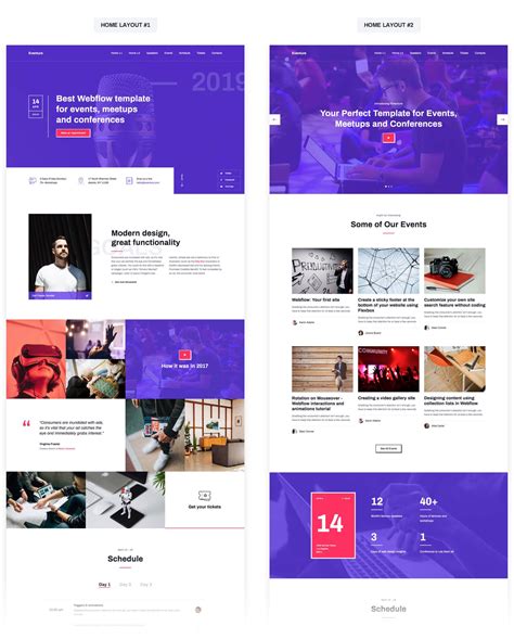 Eventure - Event HTML5 Responsive Website Template | Event website, Web ...