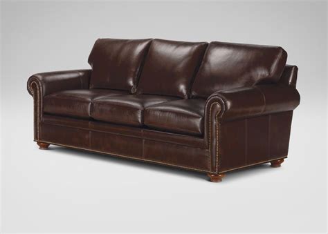 Conor Leather Sofa | The Conor Collection | Leather sofa, Leather ...