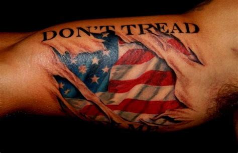 20 Don't Tread on Me Tattoo Designs - Hative