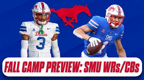 SMU Football Position Preview: Star-studded WR group, impressive new ...