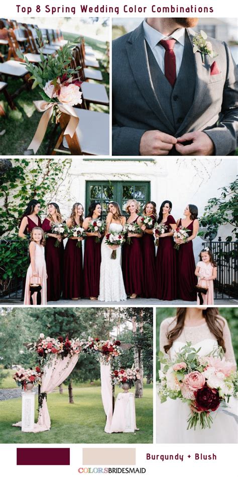 Top 8 Spring Wedding Color Palettes for 2019 - ColorsBridesmaid