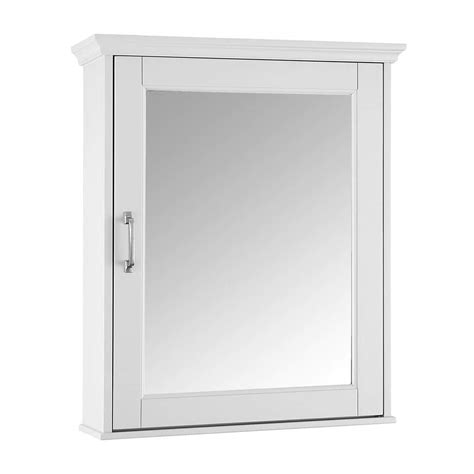 Home Decorators Collection Ashburn 23 in. W x 27.875 in. H Rectangular Medicine Cabinet with ...