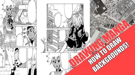 How to Draw Manga Backgrounds! - YouTube