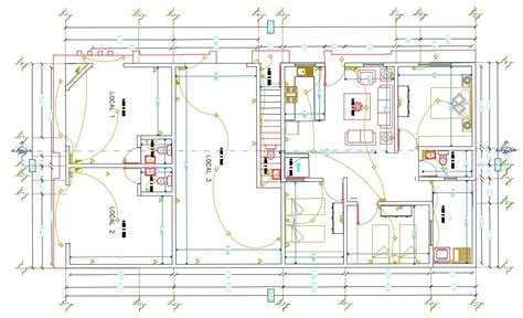 Electrical Layout Plan Autocad Drawing Cadbull Electrical Layout | Images and Photos finder