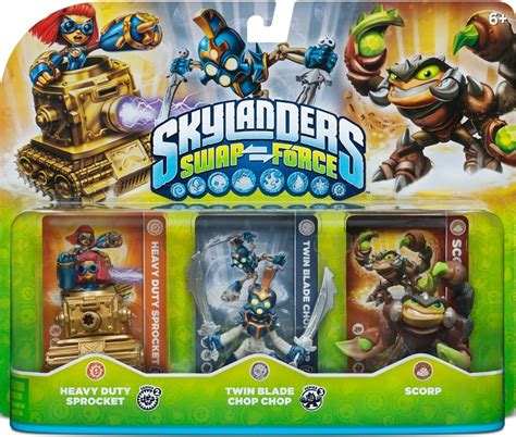 Swap Force Triple Pack 3 - SkylanderNutts