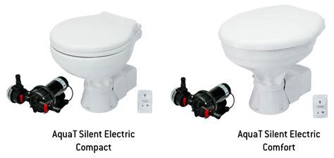 AquaT Silent Electric Marine Toilets