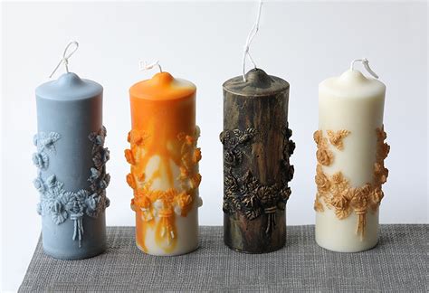 Carved Candles Mold Resin Cylindrical Silicone Molds Ritual - Etsy