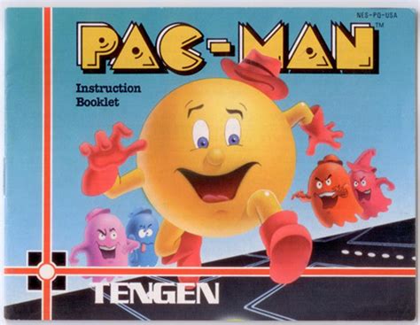 Manual PacManPacman Nintendo NES Instructions For Sale | DKOldies