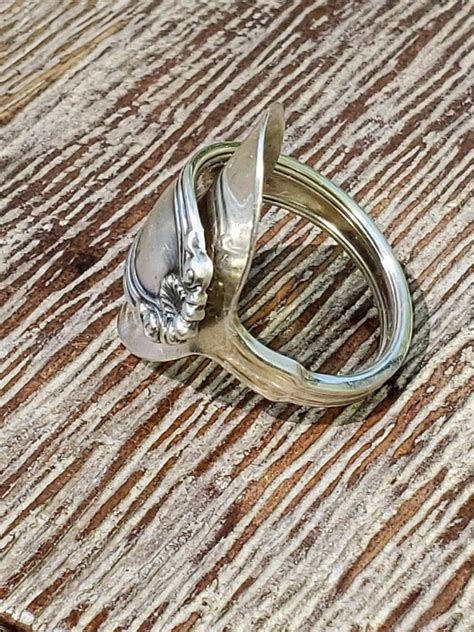 Sterling Silver Spoon Ring 2 - Etsy