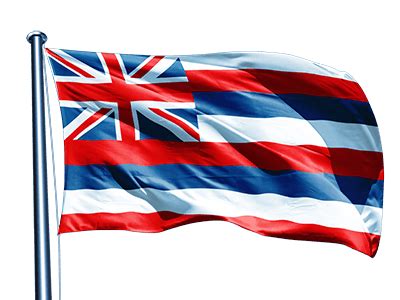 hawaiian flag no background - Clip Art Library