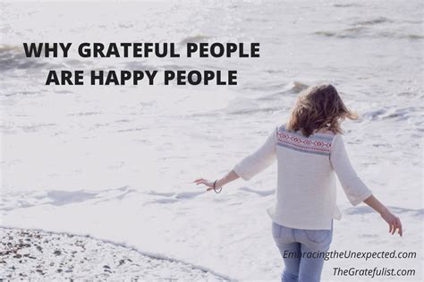 Why Grateful People Are Happy People: Guest Post by Wendy de Jong - Embracing the Unexpected