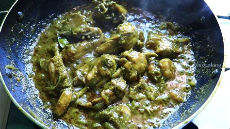 Pudina chicken gravy for parotta , dosa / Pudina chicken curry / green chicken - YouTube