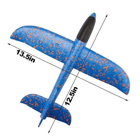 34Cm Foam Plane Throwing Glider Toy Airplane Inertial Foam EPP Flying Model gliders Outdoor Fun ...