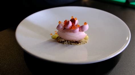 A Michelin star prepared strawberry dessert at restaurant Meliefste | dessert restaurantข้อมูล ...