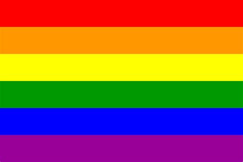 Clipart - gay pride flag