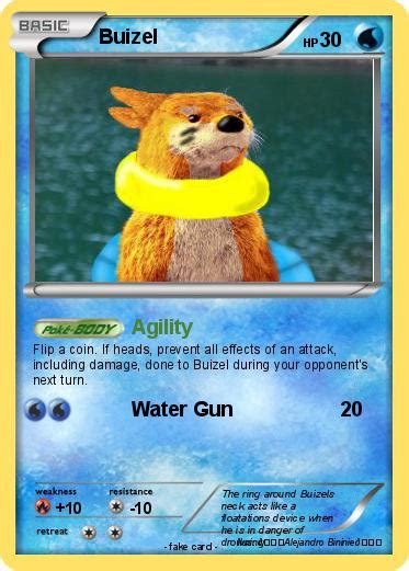 Pokémon Buizel 169 169 - Agility - My Pokemon Card