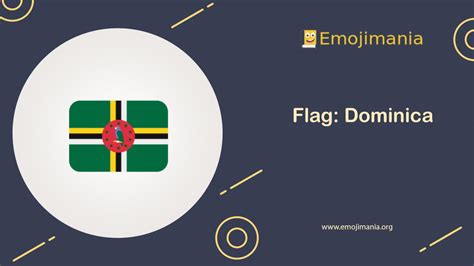 🇩🇲 Meaning | Flag: Dominica Emoji | Copy and Paste