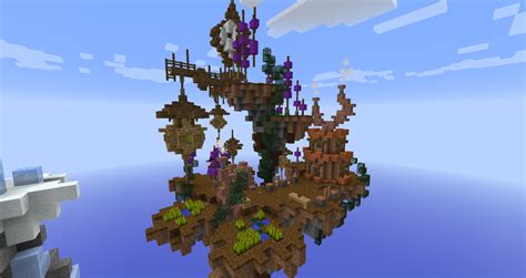 Skyblock islands Top quality by MrAniman2 for your Minecraft server.