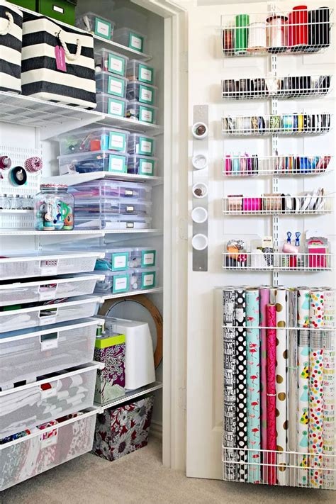 20+ Craft Closet Organization Ideas – DECOOMO