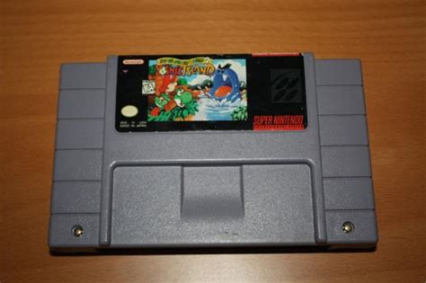 SNES Super Mario World 2 Yoshi's Island Cartridge