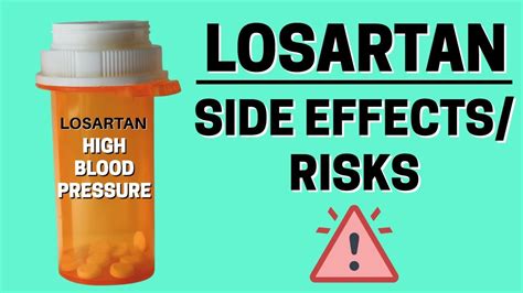 Losartan for High Blood Pressure- What Are the Side Effects & Risks to Know - YouTube