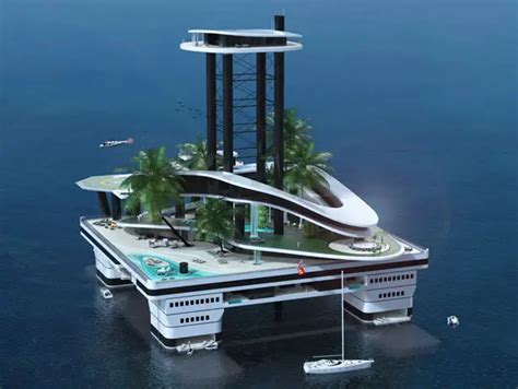 Kokomo Island : Private Floating Habitat by Migaloo Submarines - Tuvie