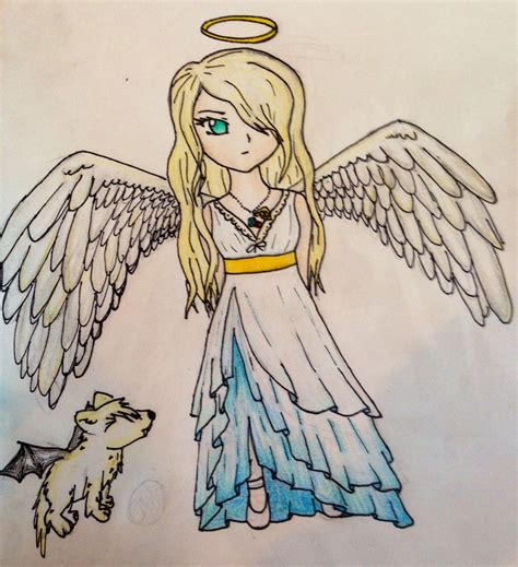 Cute Angel Drawings - Drawing.rjuuc.edu.np