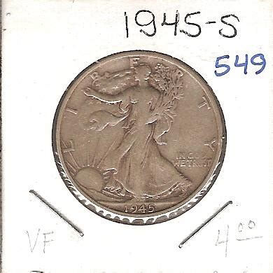 1945-S Walking Liberty Half - For Sale, Buy Now Online - Item #415538