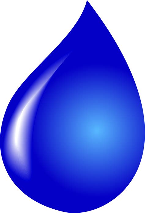 Clipart - water drop