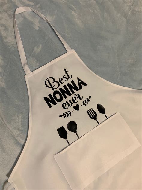 Best Nonna Ever Apron Gift for Nonna - Etsy