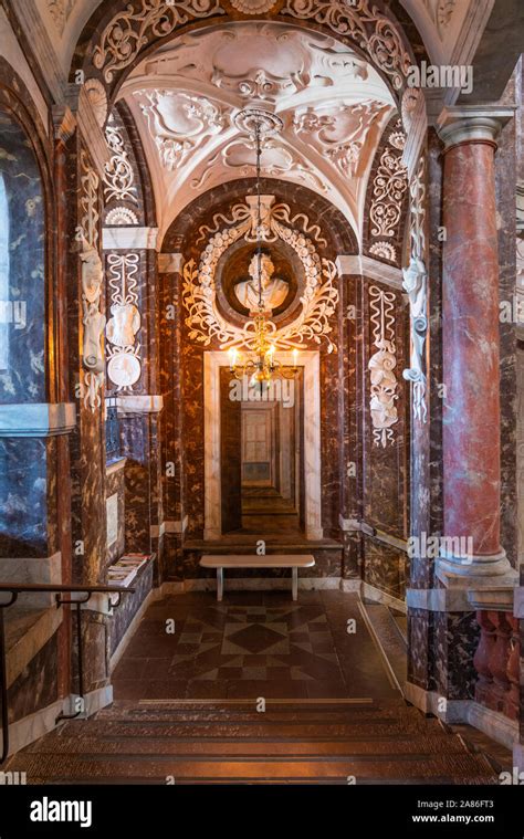 Interior architecture of the Drottningholm Palace near Stockholm, Sweden Stock Photo - Alamy