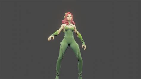 3D model Poison ivy fortnite VR / AR / low-poly | CGTrader