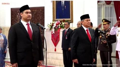 Presiden Jokowi Lantik 2 Menteri Baru