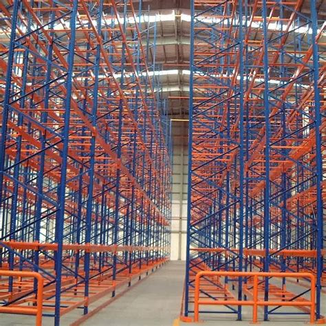 Large Density Narrow Aisle Racks Heavy Duty Pallet System Storage Warehouse Racks Safety Narrow ...