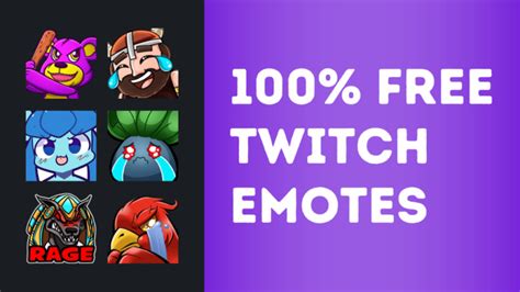 50+ Free Twitch Emotes (& Where To Find More)