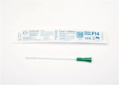 Cure Medical Female Intermittent Catheters F8, F10, F12, F14, F14NC ...