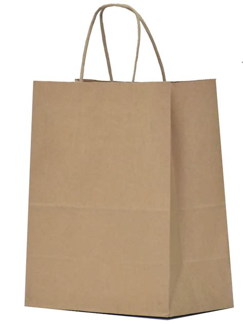 Kraft Paper Shopping Bags With Handles at Elizabeth Lawson blog