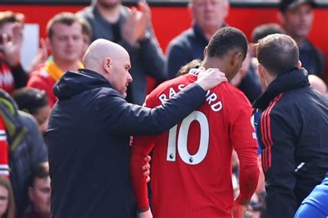 Manchester United confirm Marcus Rashford injury blow but give fans ...