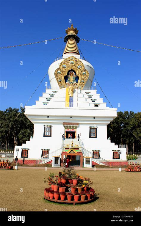 Buddha Temple Dehradun India Stock Photo - Alamy