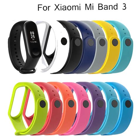 Strap For Xiaomi Mi Band 3 Smart Band Accessories For Xiaomi Miband 3 ...