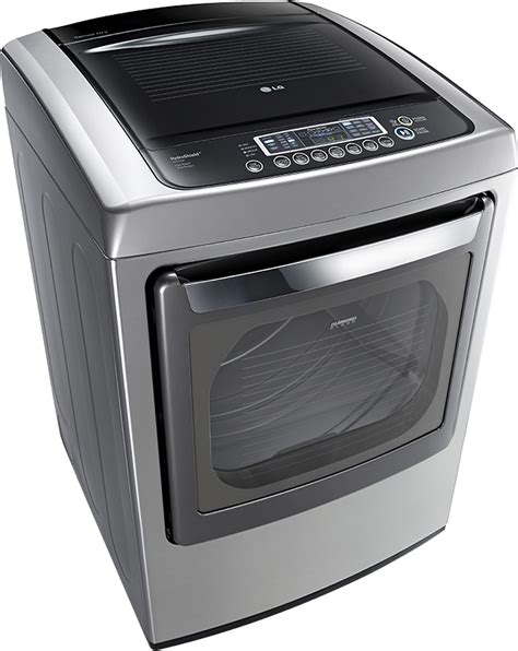 LG SteamDryer 7.3 Cu. Ft. 12-Cycle Ultralarge-Capacity Steam Electric ...