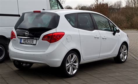 Opel Meriva B 2010 - 2014 Specs and Technical Data, Fuel Consumption, Dimensions