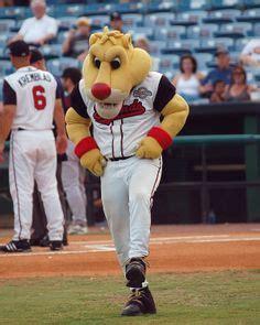 Buster T. Bison, Buffalo Bisons mascot; AAA International League (1989 ...