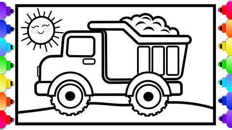 Dump Truck Printable