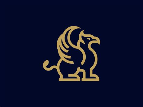 Luxurious Gryphon Logo Design by Sixtynine Designs on Dribbble