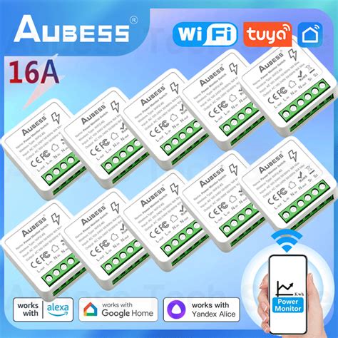 AUBESS-Tuya-Smart-Home-Gadgets-Mini-WiFi-Smart-Switch-Light-Switch ...