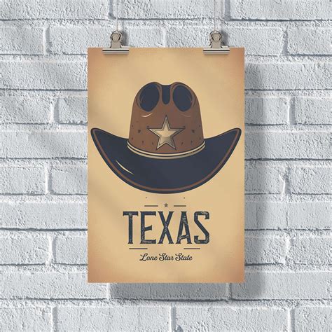 Texas Lone Star State Poster | United World Memories