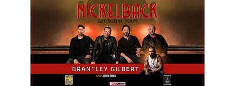 Nickelback Announces Get Rollin' Tour With Brantley Gilbert