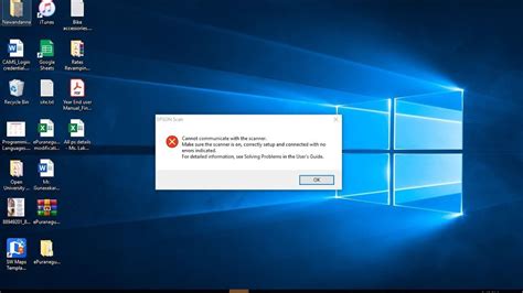Cannot communicate with the scanner | Epson Scanner | SOLUTION - YouTube